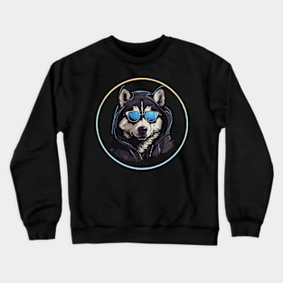 Husky dog Crewneck Sweatshirt